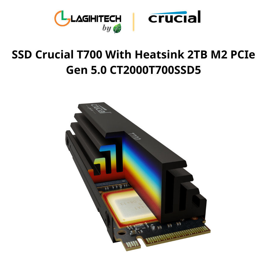 ssd crucial t700 with heatsink 2tb m2 PCIe Gen 5.0 CT2000T700SSD5 h3