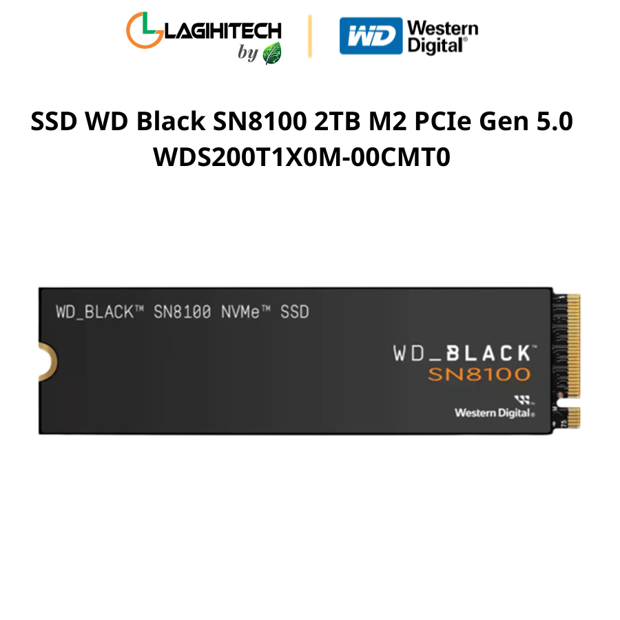 ssd wd black sn8100 2tb m2 PCIe Gen 5.0 WDS200T1X0M-00CMT0 h1
