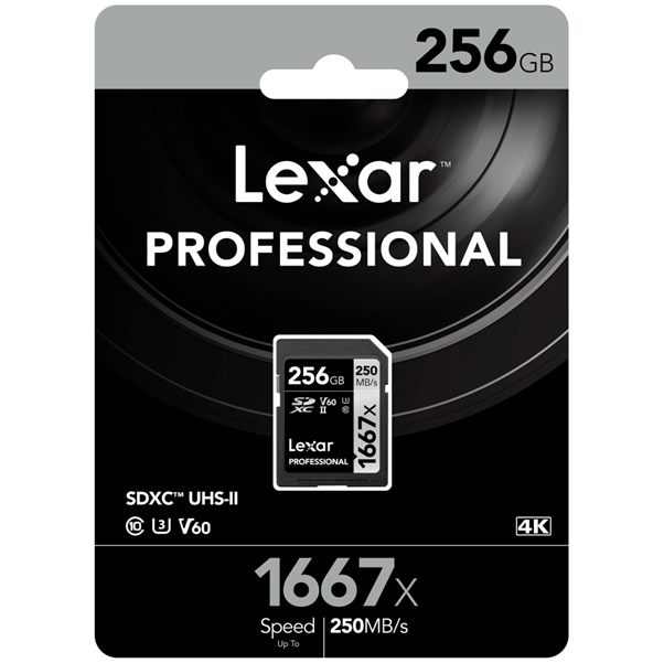 Thẻ Nhớ Lexar Professional 1667x 256GB