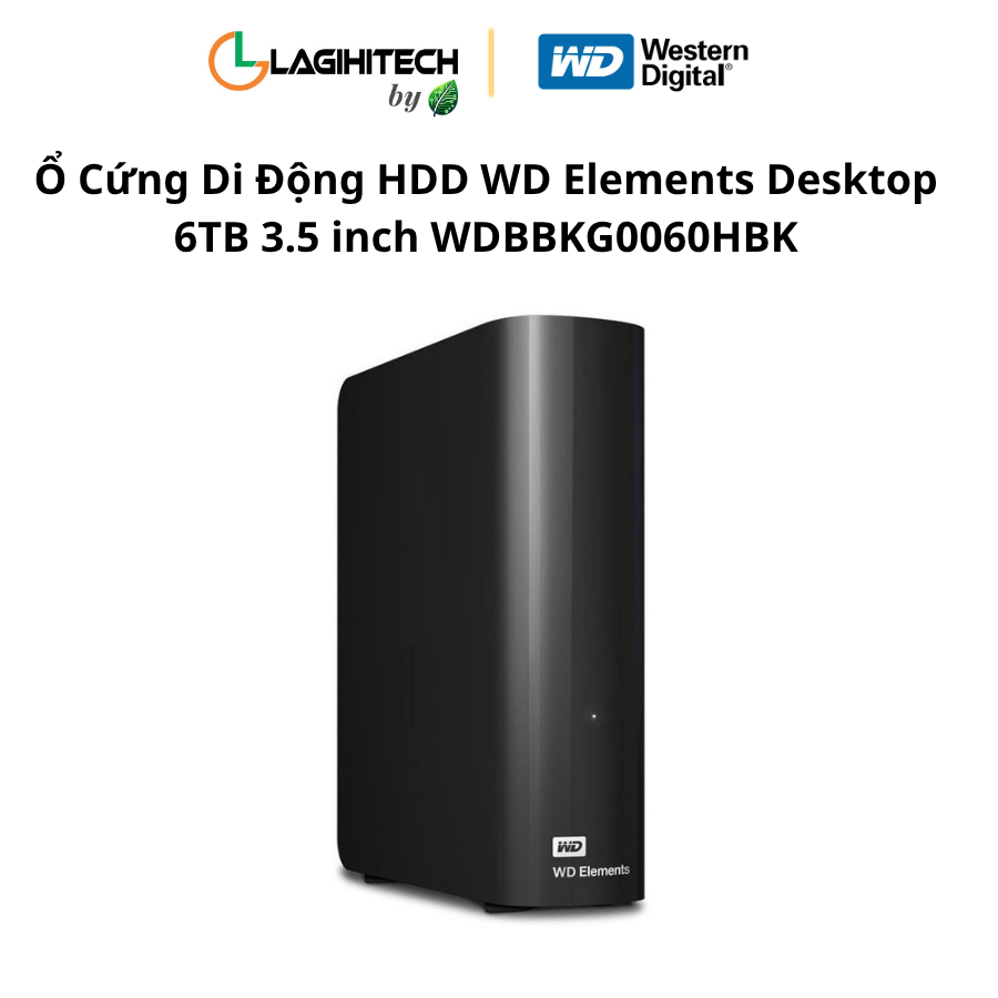 o cung di dong hdd wd elements desktop 6tb 3.5 inch wdbbkg0060hbk h2