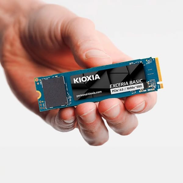 SSD Kioxia Exceria Basic 2TB PCIe NVMe Gen 4.0 LSF10Z002TG8 hinh 1