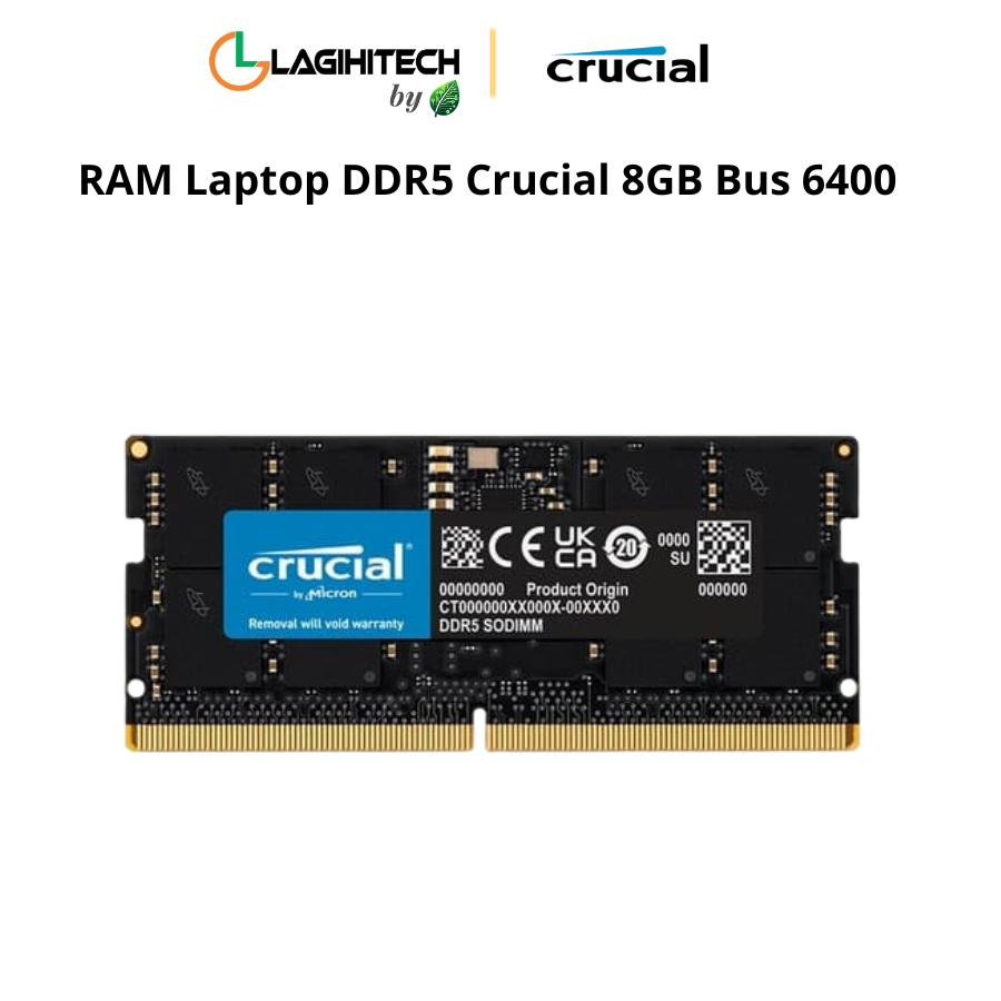 ram laptop ddr5 crucial 8gb bus 6400 h1