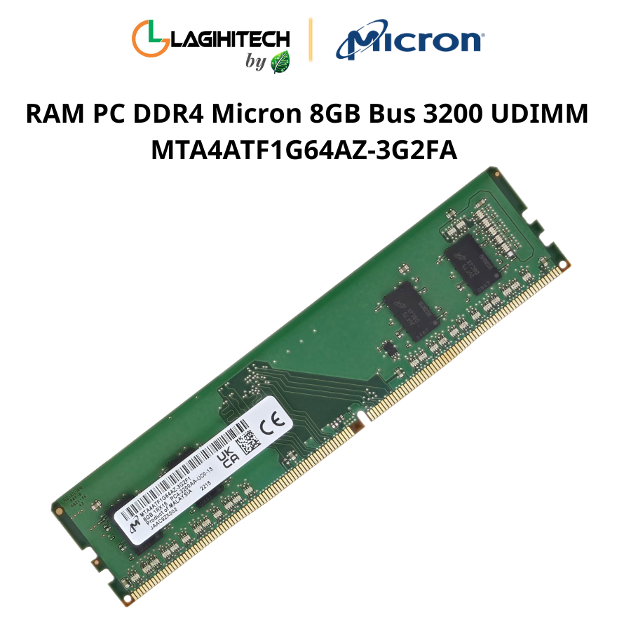 ram pc ddr4 micron 8gb bus 3200 udimm mta4atfg64az-3g2fa h2