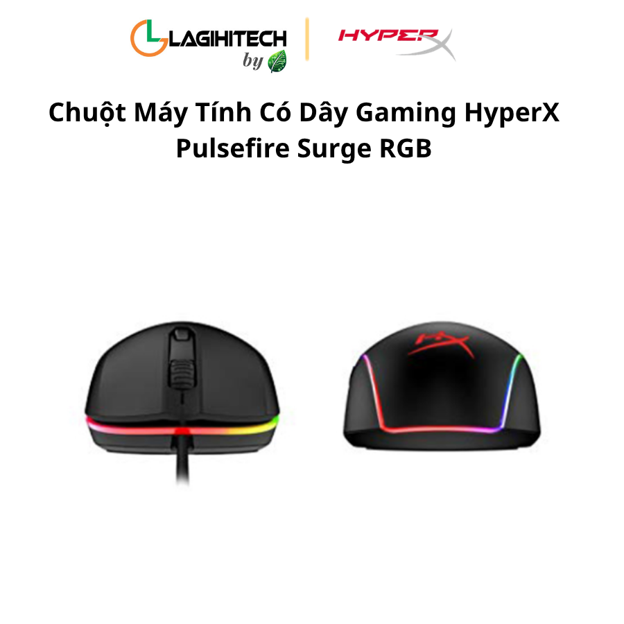 chuot may tinh co day gaming hyperx pulsefire surge rgb h5