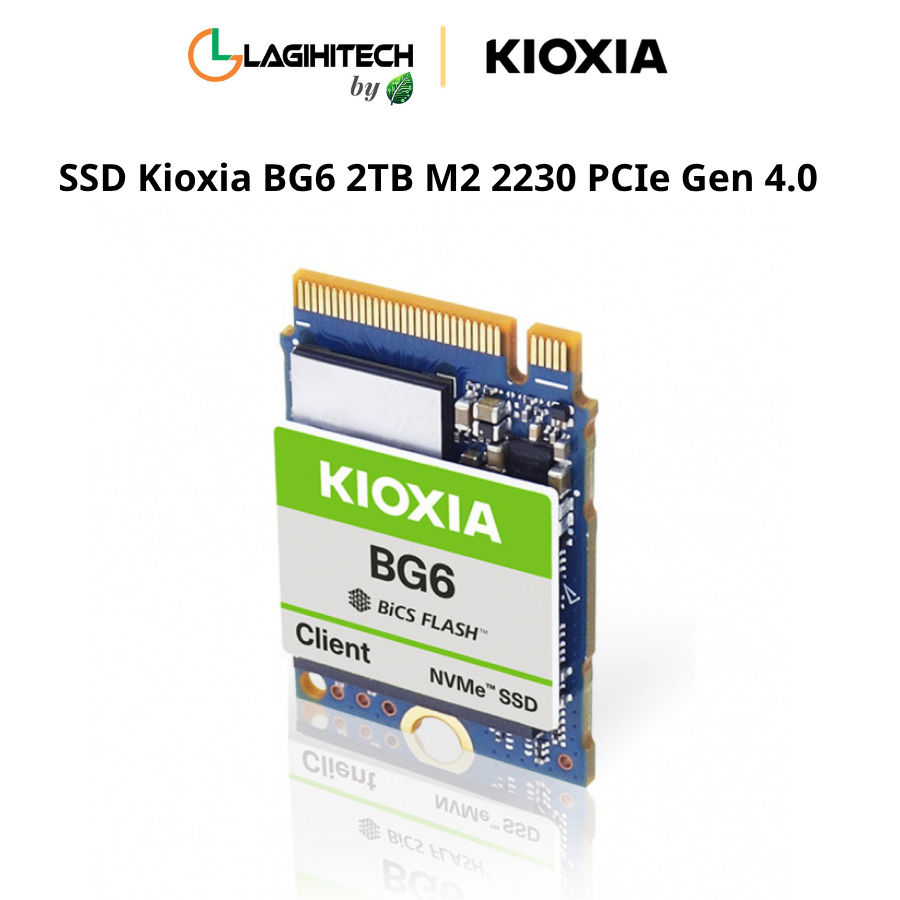 ssd kioxia bg6 2tb m2 2230 PCIe Gen 4.0 h2
