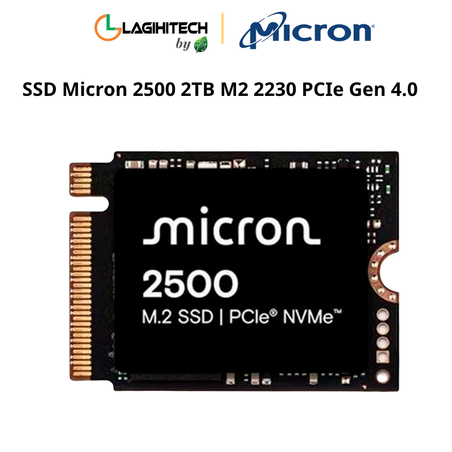 ssd micron 2500 2TB M2 2230 PCIe Gen 4.0 h1