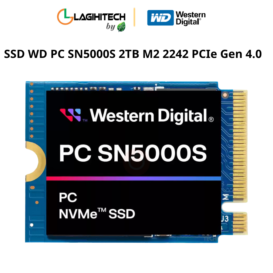 ssd wd pc sn5000s 2tb m2 2242 PCIe Gen 4.0 h1