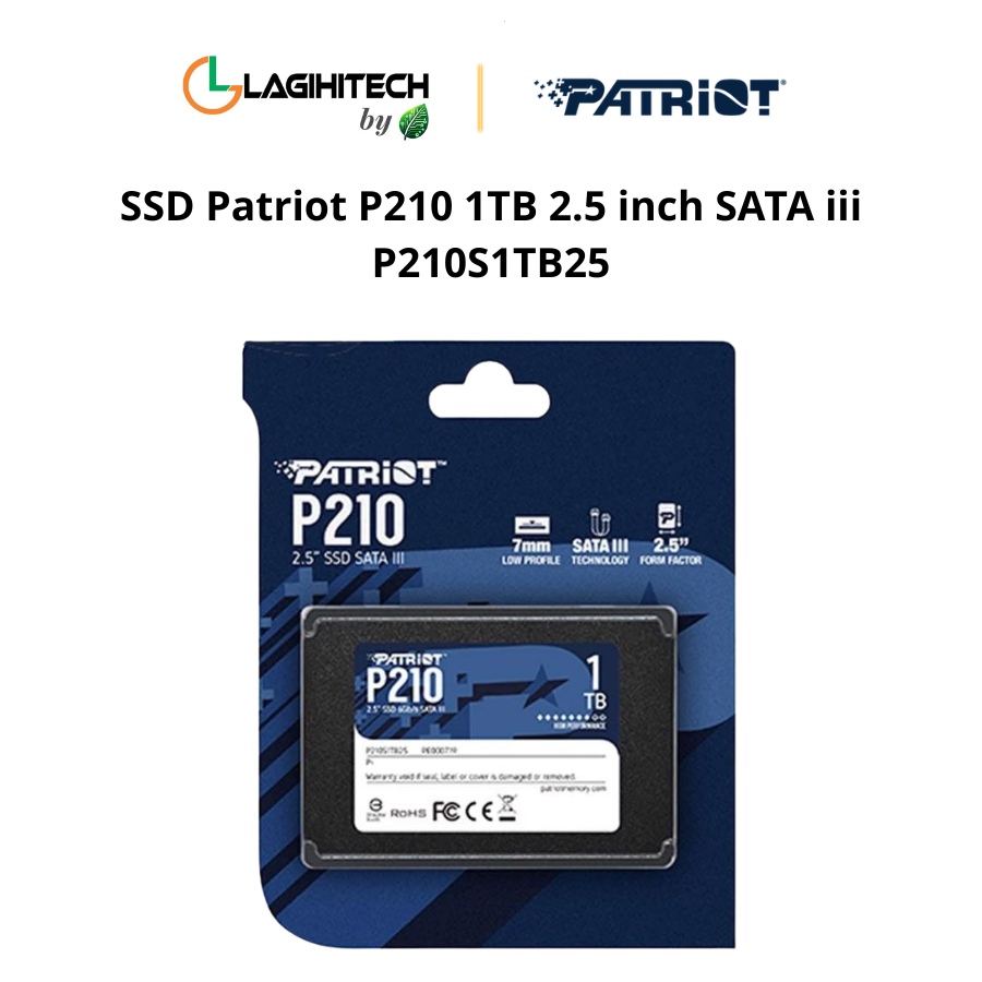 SSD Patriot P210 1TB 2.5 inch SATA iii P210S1TB25 h3