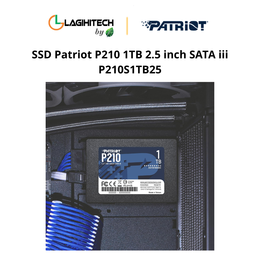 SSD Patriot P210 1TB 2.5 inch SATA iii P210S1TB25 h4