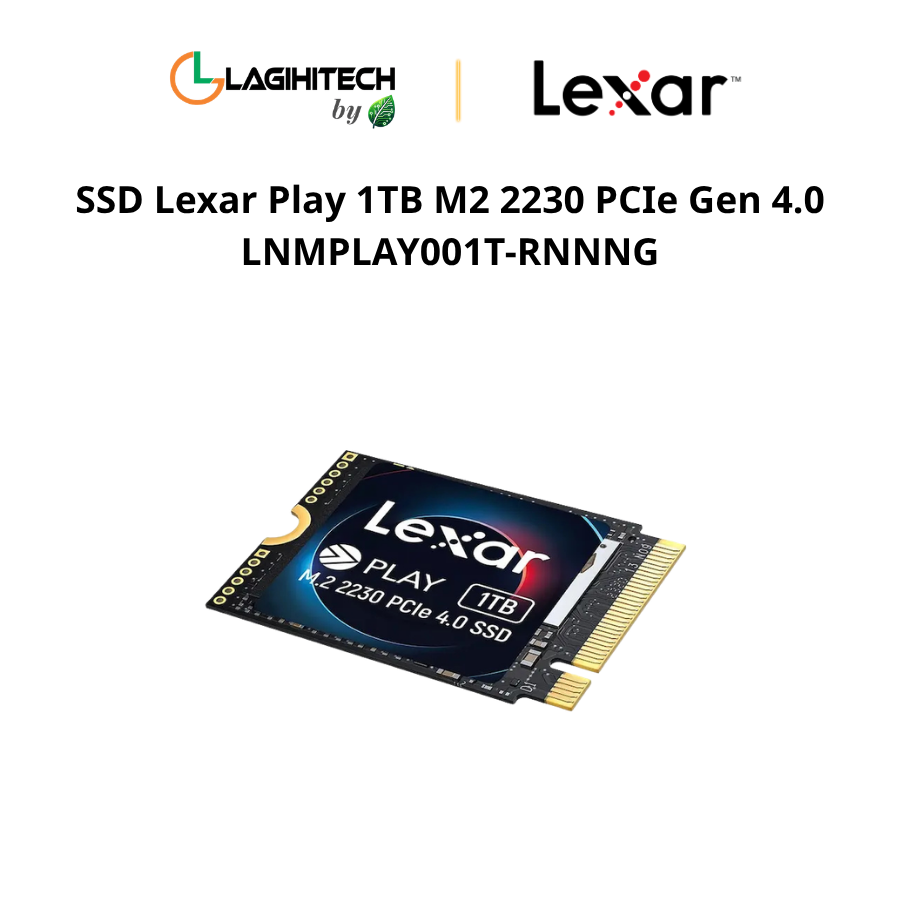 SSD Lexar Play 1TB M2 2230 PCIe Gen 4.0 LNMPLAY001T-RNNNG h2