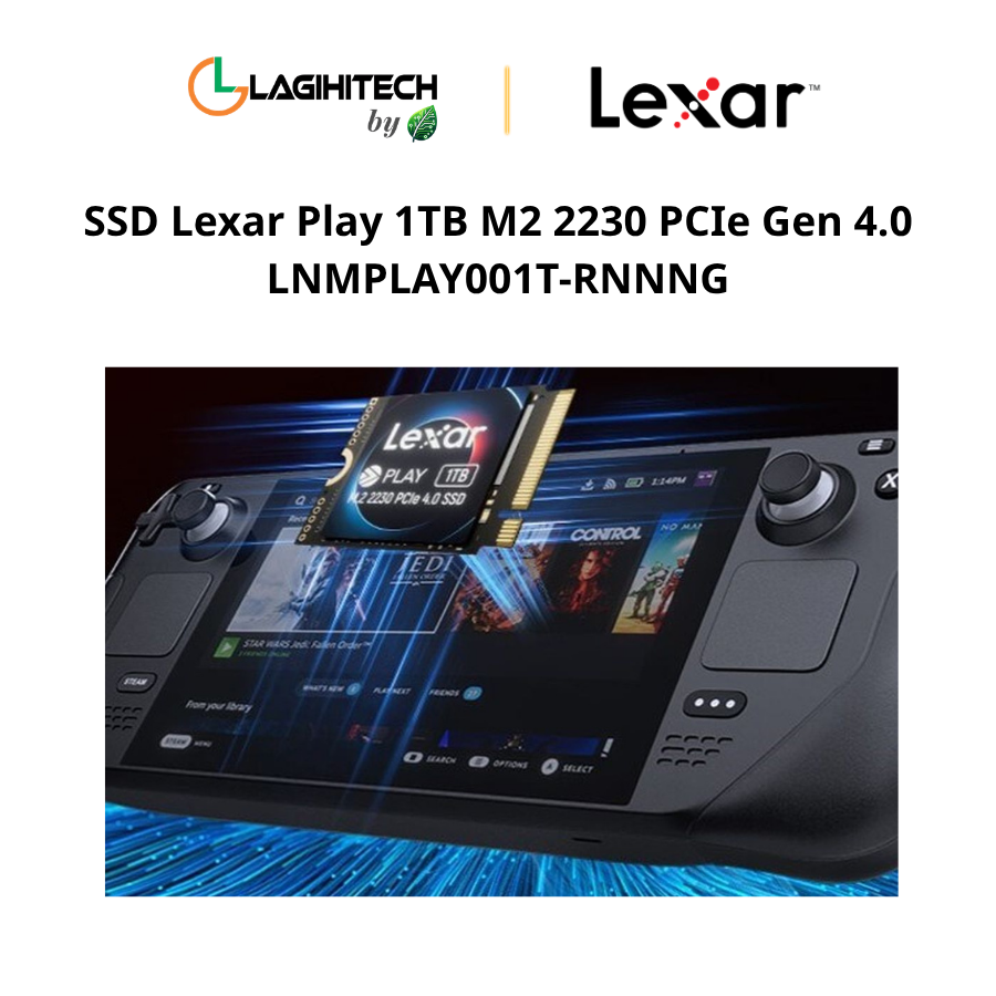 SSD Lexar Play 1TB M2 2230 PCIe Gen 4.0 LNMPLAY001T-RNNNG h3