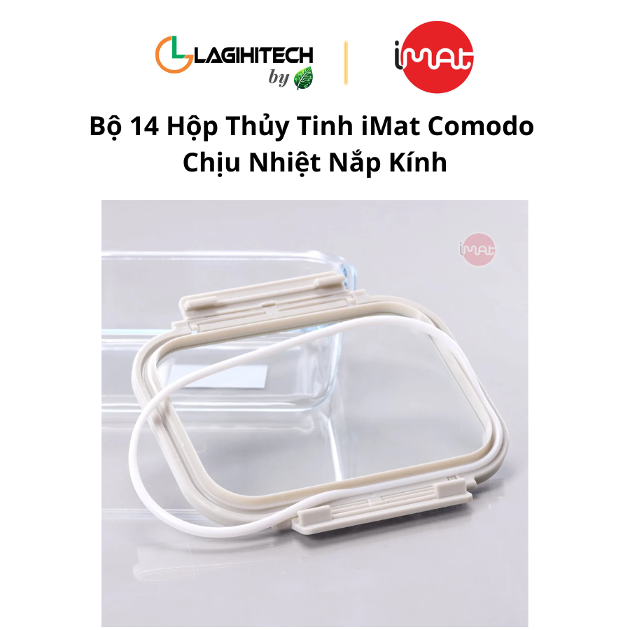 bo 14 hop thuy tinh imat comodo chiu nhiet nap kinh h8