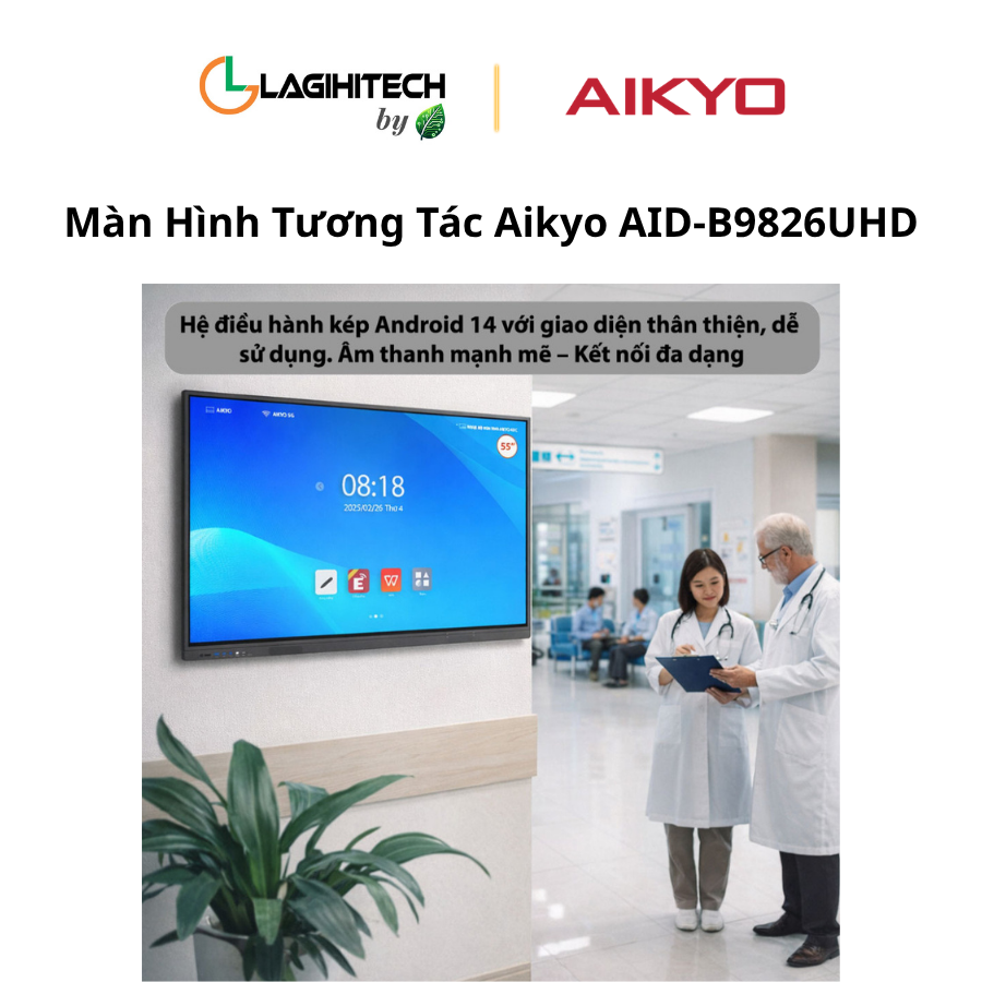 man hinh tuong tac Aikyo AID-B9826UHD h1