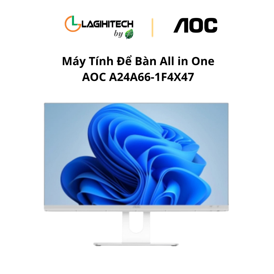 may tinh de ban all in one AOC A24A66-1F4X47 h2