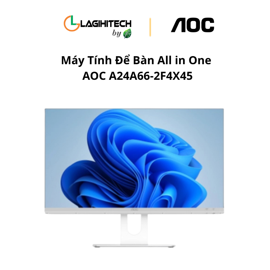 may tinh de ban all in one AOC A24A66-2F4X45 h2