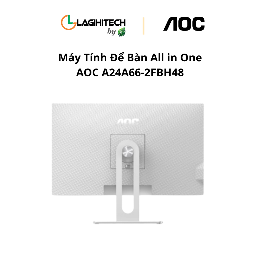 may tinh de ban all in one AOC A24A66-2FBH48 (Intel Core i5-12450H | 16GB | 512GB | Integrated GPU | 23.8 inch LED FHD | WIN 11 Pro) h3