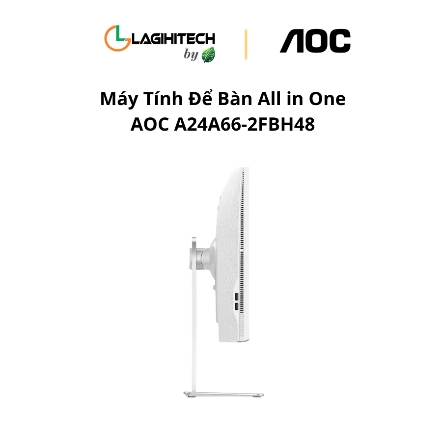 may tinh de ban all in one AOC A24A66-2FBH48 (Intel Core i5-12450H | 16GB | 512GB | Integrated GPU | 23.8 inch LED FHD | WIN 11 Pro) h4