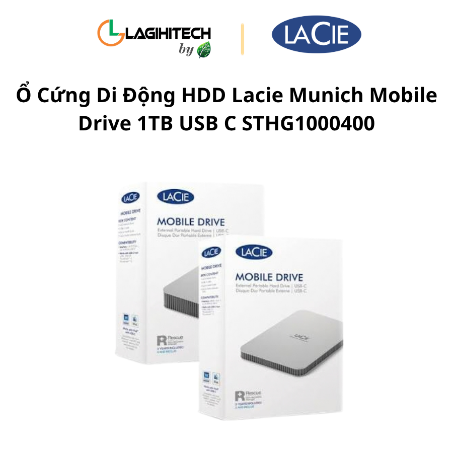 HDD Lacie Munich Mobile Drive 1TB USB C STHG1000400 h4