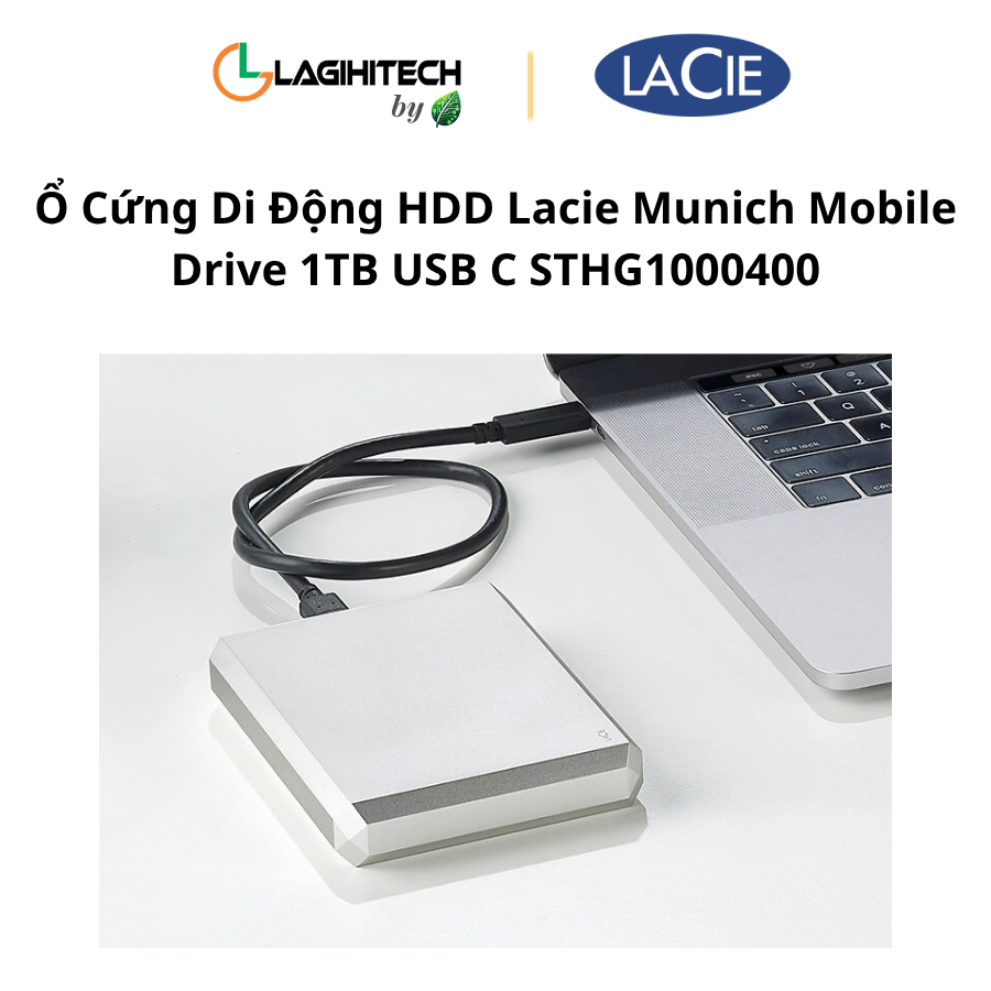 HDD Lacie Munich Mobile Drive 1TB USB C STHG1000400 h5