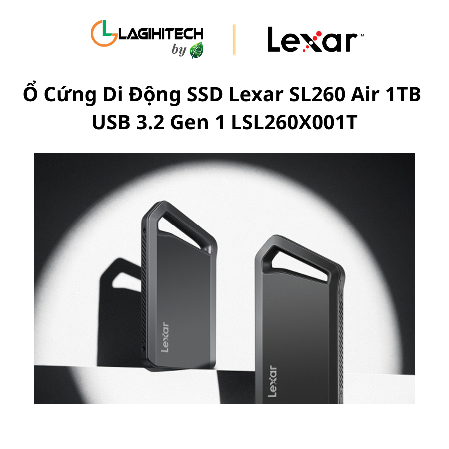 SSD Lexar SL260 Air 1TB USB 3.2 Gen 1 LSL260X001T h3