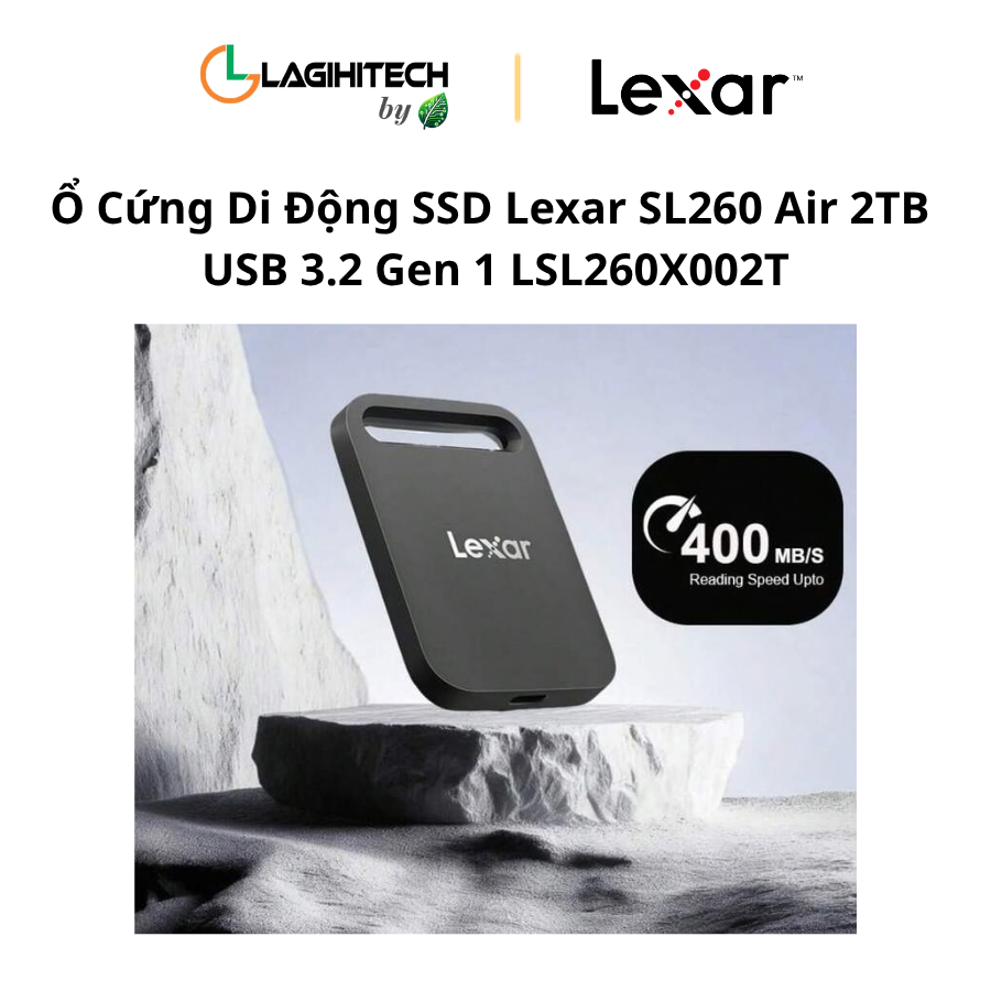 SSD Lexar SL260 Air 2TB USB 3.2 Gen 1 LSL260X002T h4