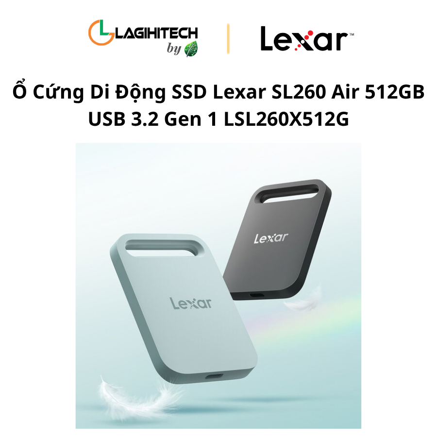 SSD Lexar SL260 Air 512GB USB 3.2 Gen 1 LSL260X512G h3