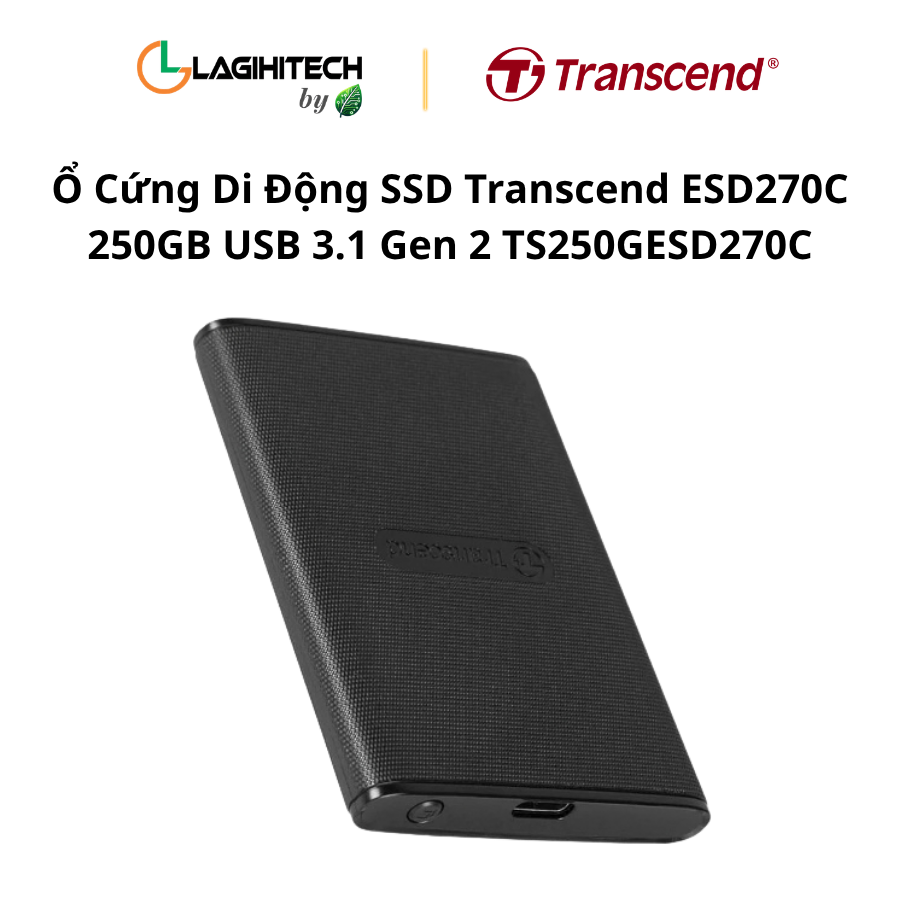 SSD Transcend ESD270C 250GB USB 3.1 Gen 2 TS250GESD270C h3