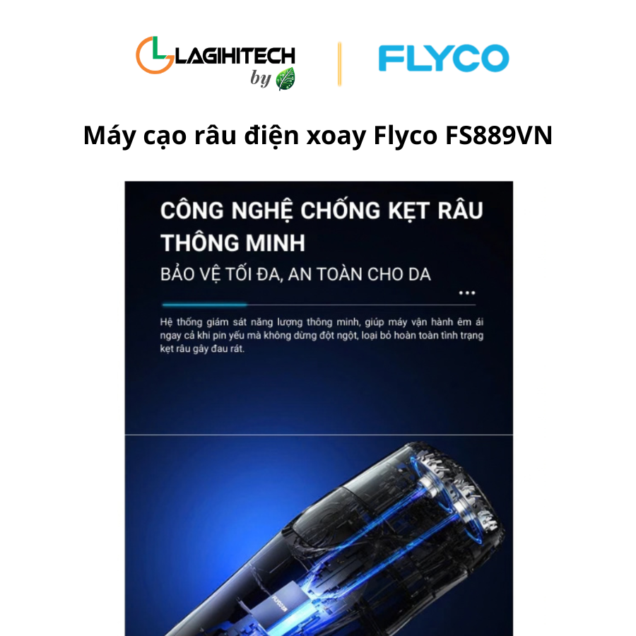 may cao rau dien xoay flyco fs889vn h4