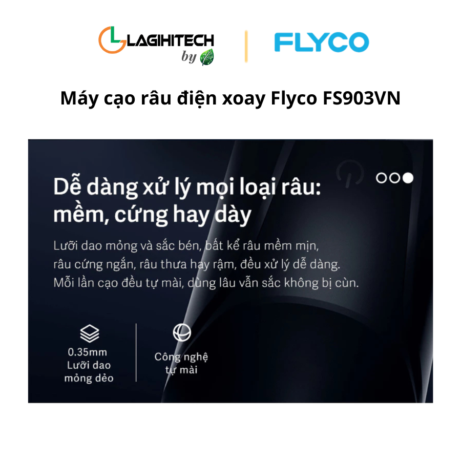 may cao rau dien xoay flyco fs903vn 4
