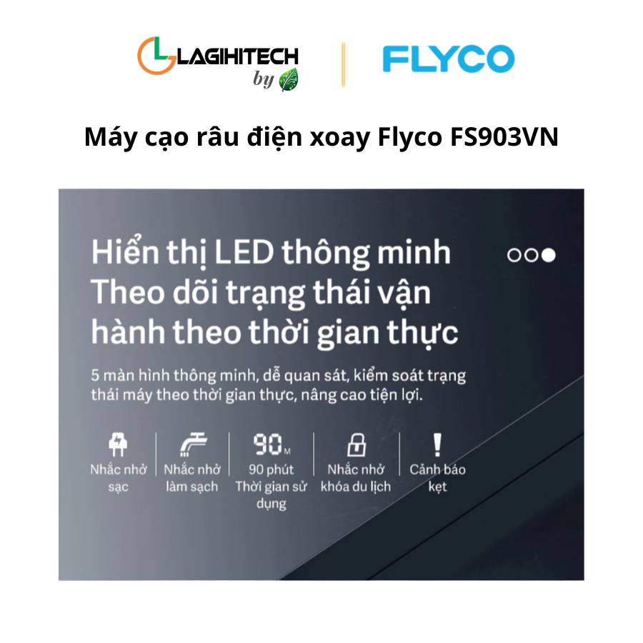 may cao rau dien xoay flyco fs903vn 6