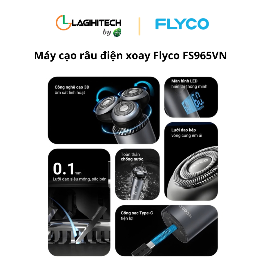 may cao rau dien xoay flyco fs965vn 4