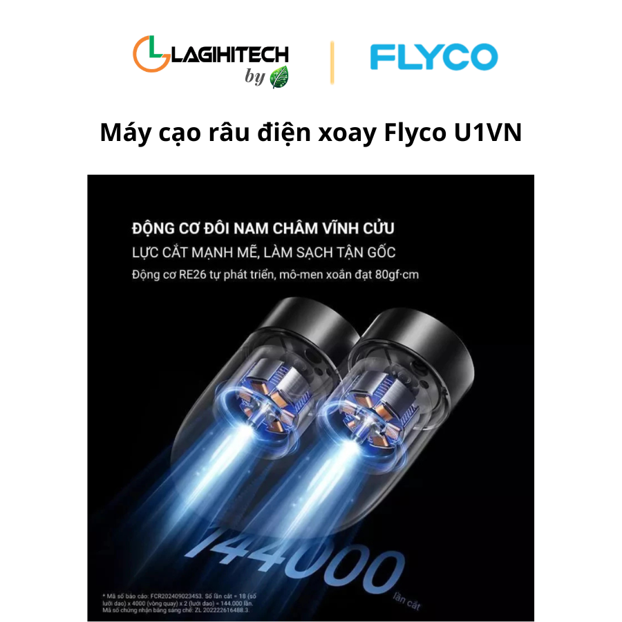 may cao rau dien xoay flyco u1vn 7
