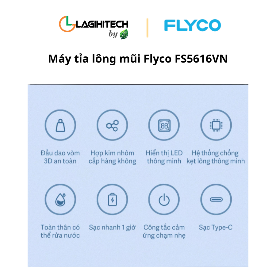 may tia long mui flyco fs5616vn 6