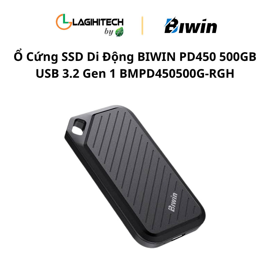 SSD BIWIN PD450 500GB USB 3.2 Gen 1 BMPD450500G-RGH h3